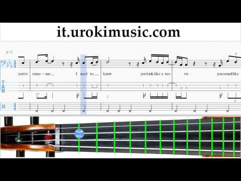 Corso di Violoncello Adele - When We Were Young Tablature Tab Parte#2 um-i276