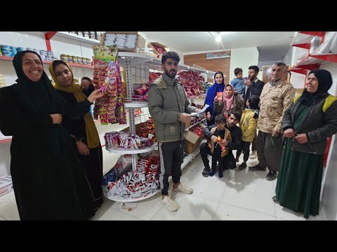 Setting up a supermarket in the heart of nomadic life | Zahra's family's unique experience