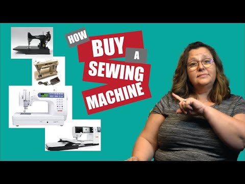 Buying A Sewing Machine | Tips for purchasing a sewing machine | How to choose a sewing machine