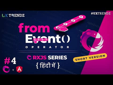 FromEvent Rxjs Operator |  Create Stream with FromEvent (Short Ver)   | Rxjs Series (2021) [Ep - #4]