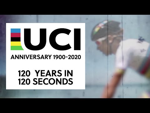 Велоспорт 120 Years of cycling in 120 Seconds | UCI Anniversary