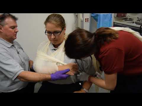 Shoulder Joint Immobilization | EMT Skill Demonstration (NREMT Prep!)