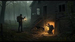 Wanderer sheltered in destroyed farm—German Shepherd scratched floor revealing ancient bunker