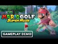 Mario Golf: Super Rush - Gameplay Demo (Treehouse Direct) | E3 2021