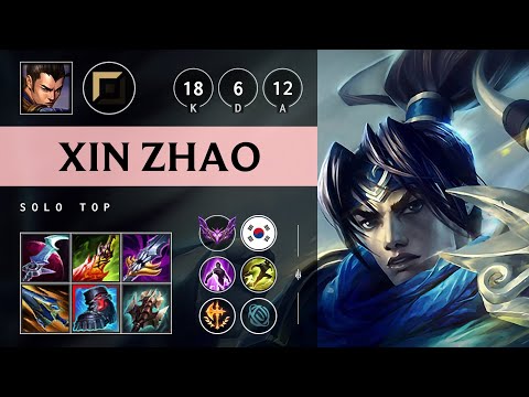 Xin Zhao Top vs Jayce - KR Master Patch 25.12