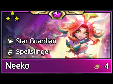 3 Star Neeko With 8 Spellslinger - Hero Pyke (Your Cut) - TFT