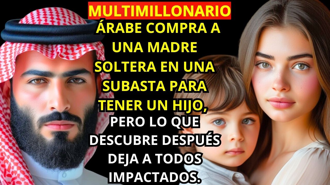 Un multimillonario árabe y una madre soltera:¡La verdad detrás de la subasta que conmocionó al mundo