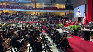 Boston - Northeastern CSSH Graduation Conclusion 2022