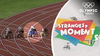 False starts and missed starts at the Olympics | Strangest Moments