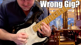  - This guitarist is at the Wrong gig