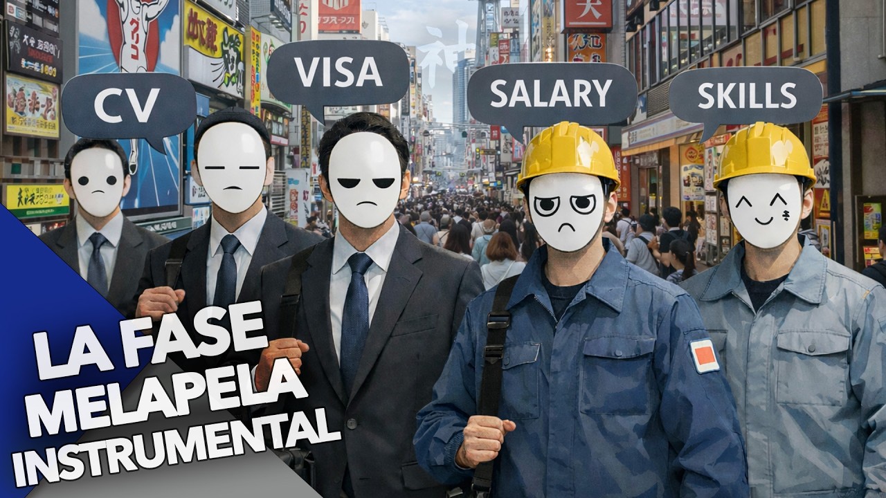 EL INMIGRANTE MÁS PRAGMÁTICO DE JAPÓN - CÓMO ES EL FASE MELAPELA