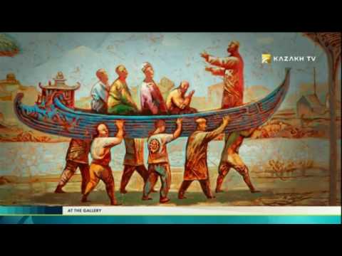 At the gallery №10 (08.01.2017) - Kazakh TV