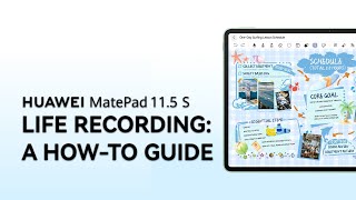 Huawei MatePad 11.5 S | Guide Life Recording (2025 Tablet Video)