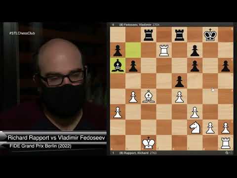 Rapport vs. Fedoseev: King Power in Berlin  | Grandmaster's Choice  - GM Josh Friedel