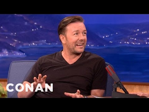 Ricky Gervais Announces The Just Sayin' Stand-Up Contest | CONAN on TBS