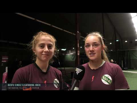 Berfu Cengiz & Katarina Jokic tar Enskede till final i Elitserien