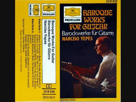Narciso Yepes  - Baroque music for guitar