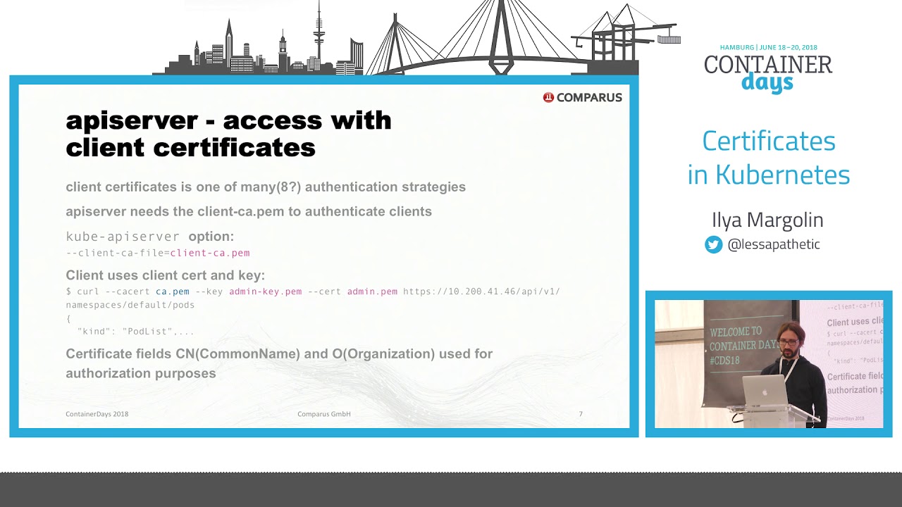 Certificates in Kubernetes - Ilya Margolin, Comparus