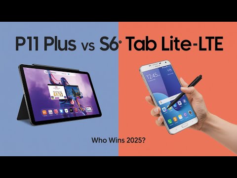 ✅Lenovo Tab P11 Plus vs Samsung Tab S6 Lite LTE (2025) — Battle of the Mid-Range Tablets