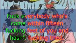 King Missile - The President with lyrics (MiniLyrics bandicam)