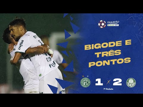 Melhores Momentos de Guarani 1x2 Palmeiras - Rodada 7 - Paulistão A1 Sicredi 2021