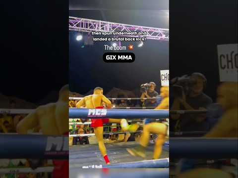 The Fake Was PERFECT… Then Came the Spinning Back Kick 😳