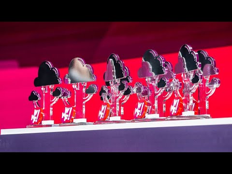 La cerimonia di premiazione del 2019