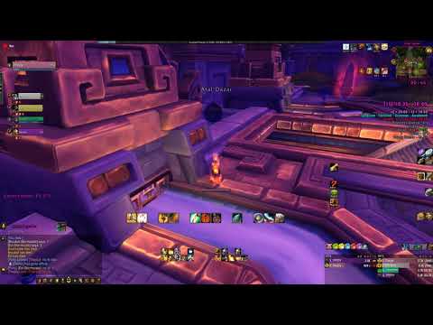 Atal'Dazar Mythic +15 score +1 FORTIFIED SANGUINE GRIEVOUS AWAKENED prot paladin