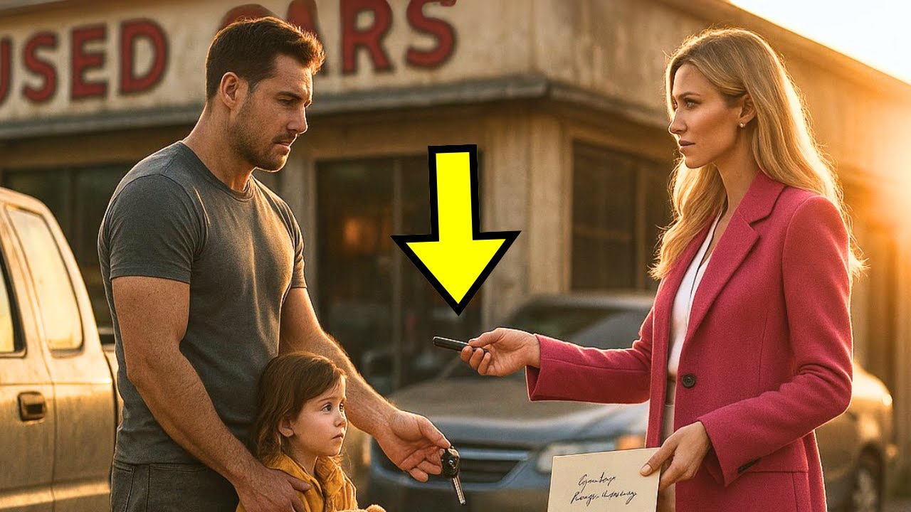 Single Dad Sells Car for Daughter’s Surgery—Billionaire Buys It, Returns It with a Note