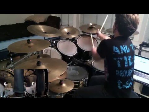 Guttural Secrete Razorized Ball Gag Drum Cover