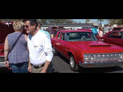 64 Plymouth Savoy 426 cross ram Hemi, 820+ HP, pulling out of the cruise: Loud & Proud 😎🏁💯