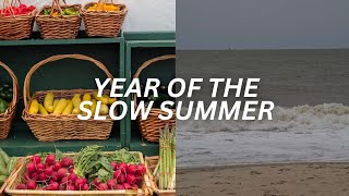 SUMMER SLOW LIVING | how to live intentionally this season 🐚
