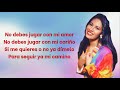 Selena ~ No Debes Jugar (Letra/Lyrics)
