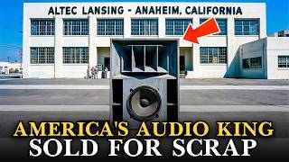 The Plastic Speakers That Fooled America — The Tragic Fall of Altec Lansing
