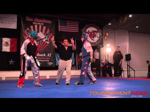 Ryan George vs Ross Levine 18 29 WKF Super Fights Semi Final at Pan American Internationals 2013 1 M