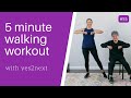 5 Minute Indoor Walking Workout Seniors Beginners