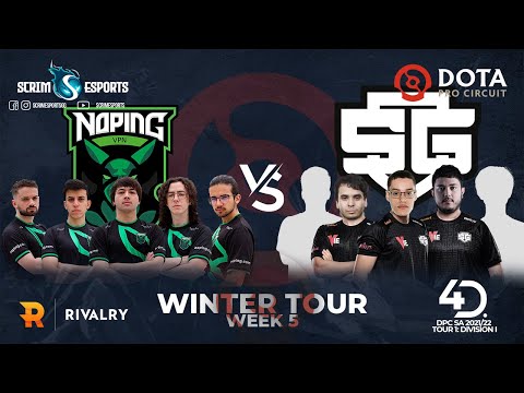 NoPing e-sports vs SG esports - DPC SA 2021/22 Tour 1: Division I - Winter Tour - Week 5