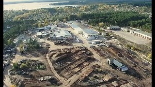 Приозерский Лесокомбинат обзор производства.