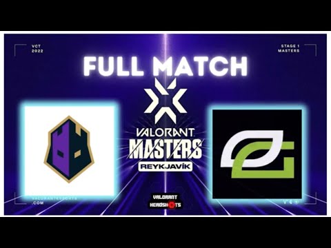 OPTIC GAMING VS THE GUARD [FULL MATCH] - VALORANT CHAMPIONS TOUR STAGE 1: MASTERS REYKJAVIK