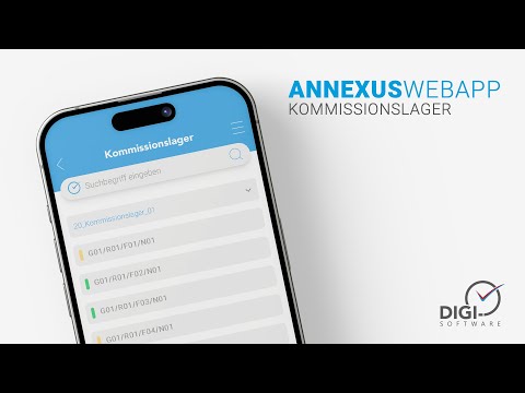 ANNEXUS WebAPP Kommissionslager | DIGI-SOFTWAR