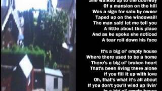 Steve Wariner - Big &#39;Ol Empty House ( + lyrics 1998)