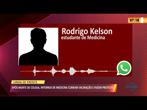 Alunos de Medicina protestam na SESAPI pedindo vacinação prioritária 15 04 2021