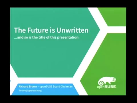 osc15 - Richard Brown - The Future is unwritten