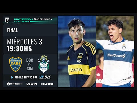#TorneoProyección Sur Finanzas Clausura 2025 | Final | Boca – Gimnasia