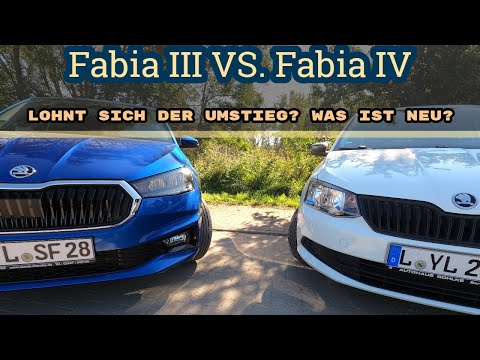 Lohnt sich der Umstieg? Skoda Fabia III vs Fabia IV - Der Generationsvergleich!