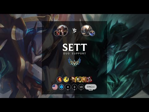 Sett Support vs Pantheon - NA Challenger Patch 12.9