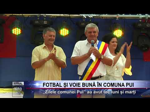 FOTBAL ȘI VOIE BUNĂ ÎN COMUNA PUI