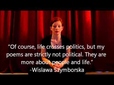 Favorite Poem Project "A Contribution to Statistics" - Wislawa Szymborska