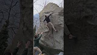 Video thumbnail of Bodio Drift, 7c+. Bodio