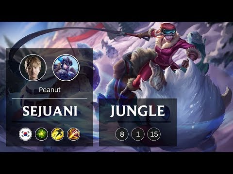 Sejuani Jungle vs Elise - KR Challenger Patch 9.1
